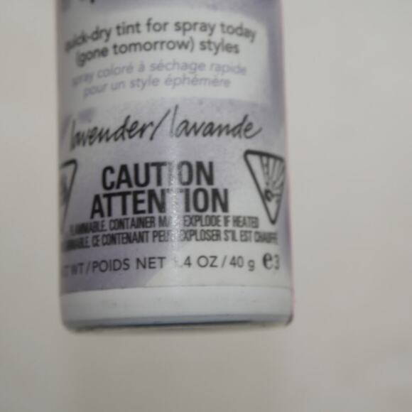 NEW Bumble and Bumble Spray Chalk Quick Dry Tint Color Lavender Purple 1.4oz - Picture 3 of 4